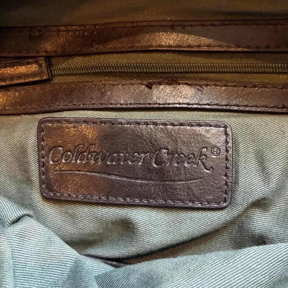 Coldwater-creek Women's Brown and Grey Bag